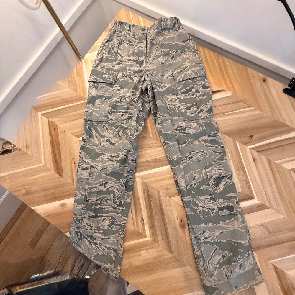US Air Force Woman Utility Combat Camo Cargo Pants‎ 6R NSN Tactical Tiger Stripe